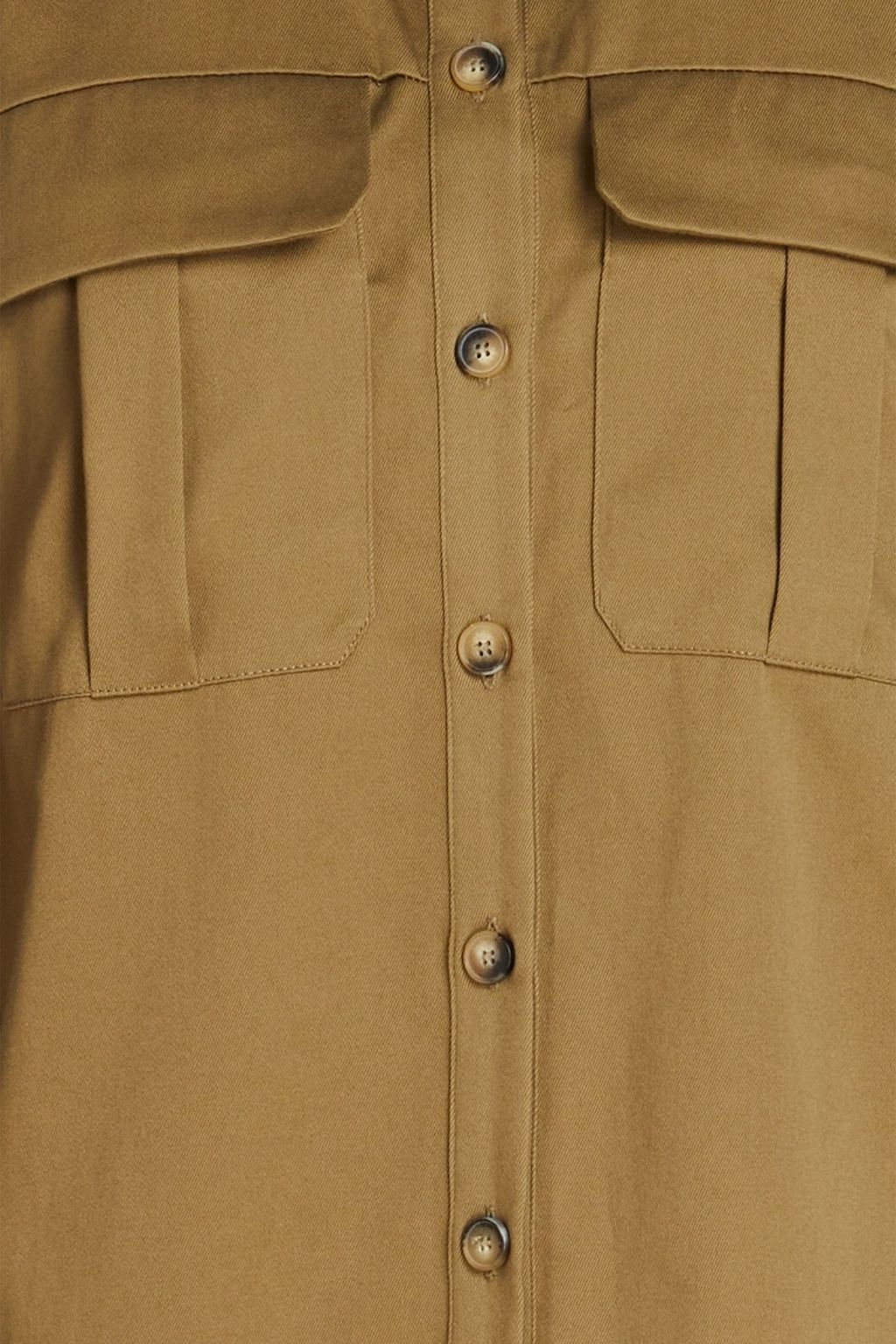 BA&SH Mania cotton-twill shirt