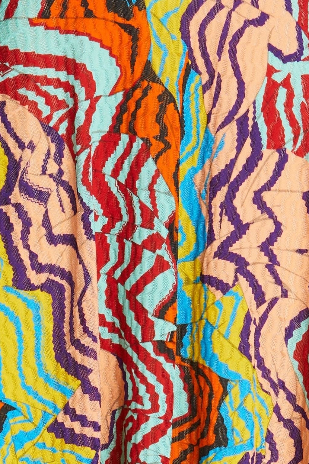 MISSONI Crochet-knit cotton-blend skirt