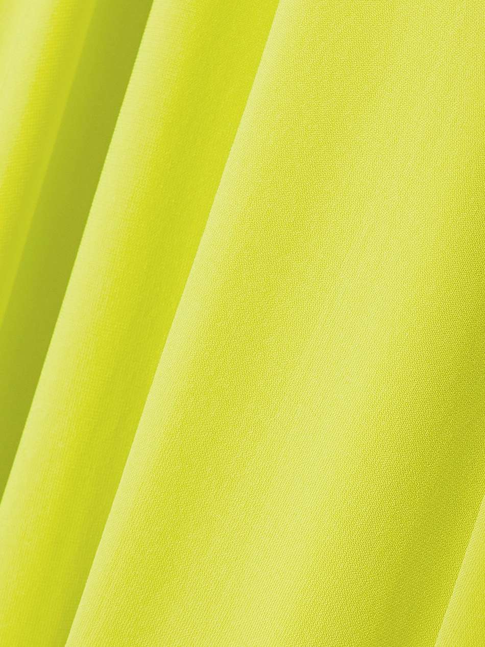open-back stretch-cady midi dress