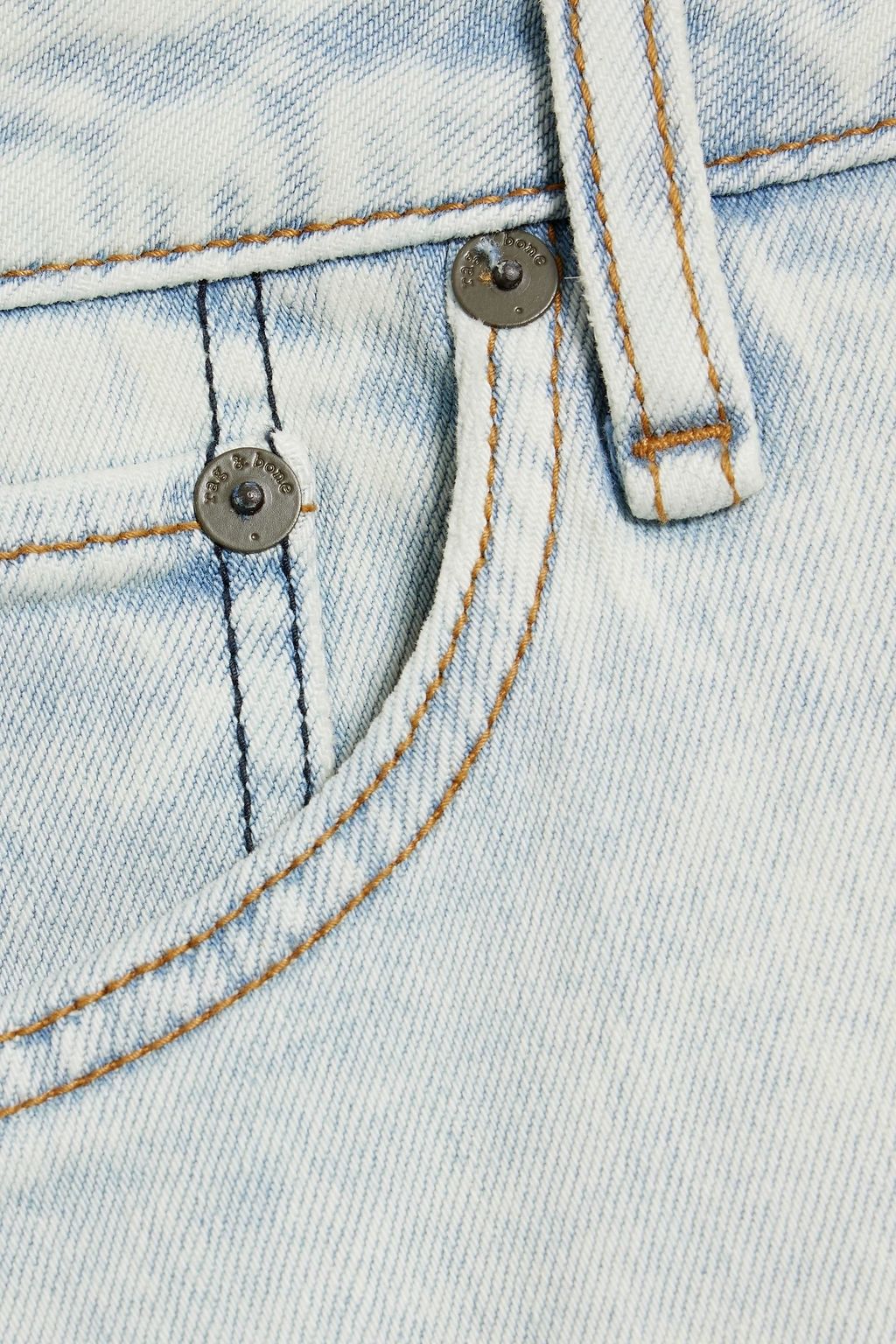 RAG & BONE Fit 3 bleached denim jeans