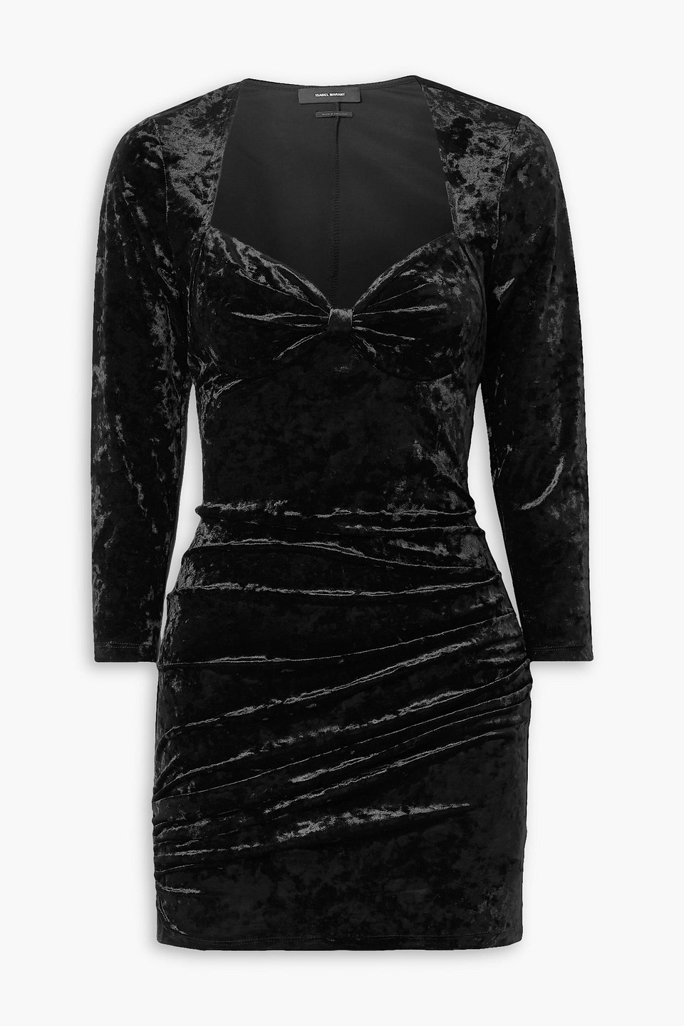Isabel Marant Gubaia Topwear In Black Polyester In Schwarz
