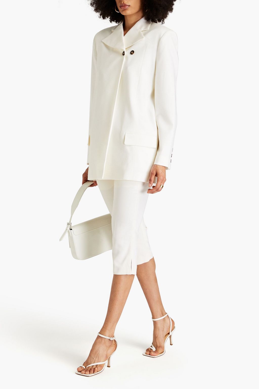 LOULOU STUDIO Kanda wool-blend twill blazer