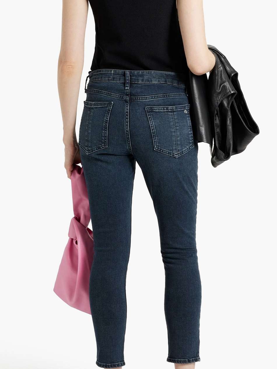 cate faded mid-rise skinny jeans