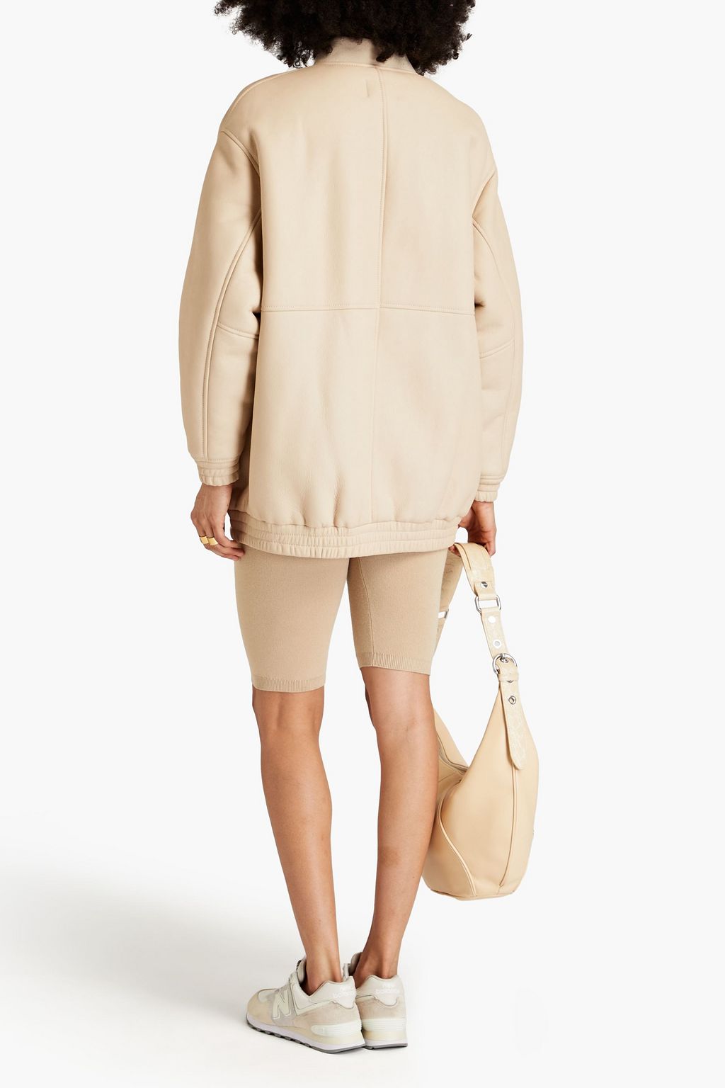 LOULOU STUDIO Gariola Oversized-Lederjacke