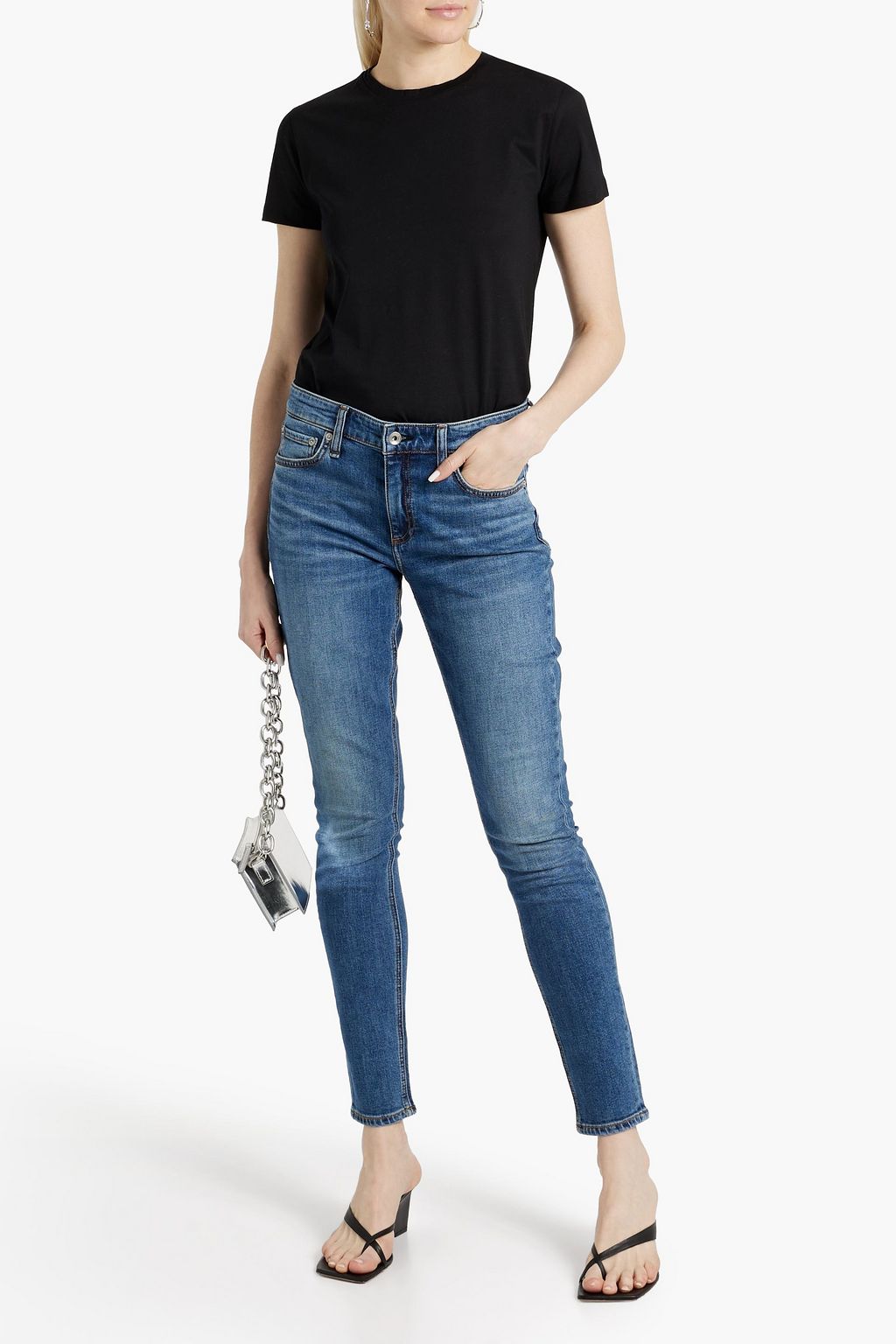 RAG & BONE Cate mid-rise skinny jeans