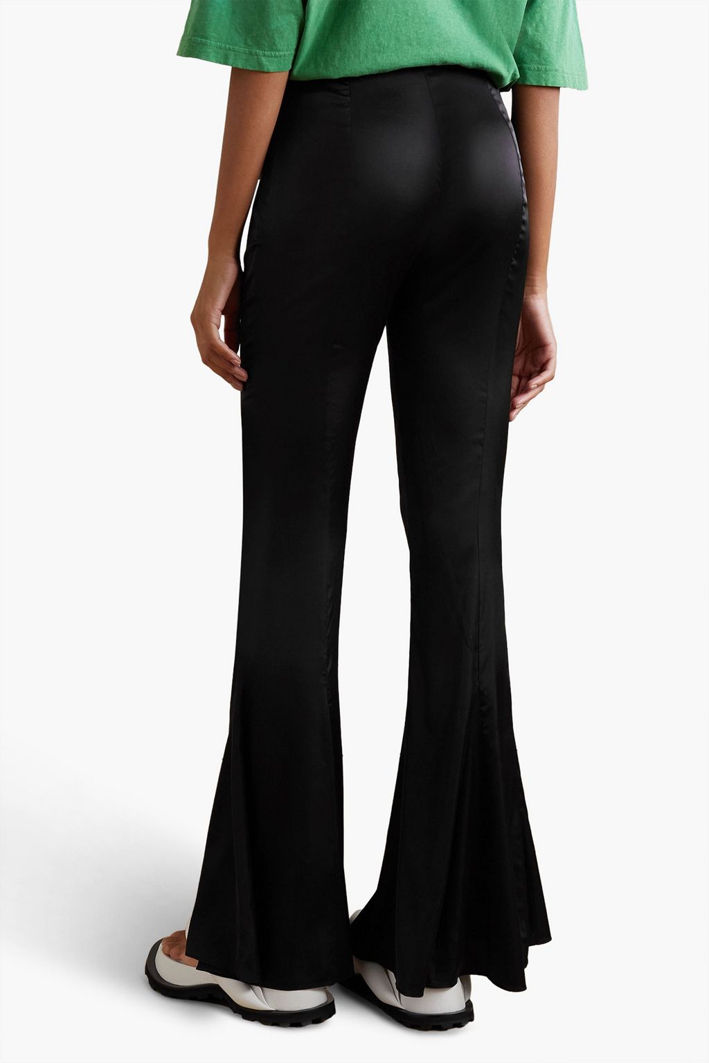 ACNE STUDIOS Flared satin pants