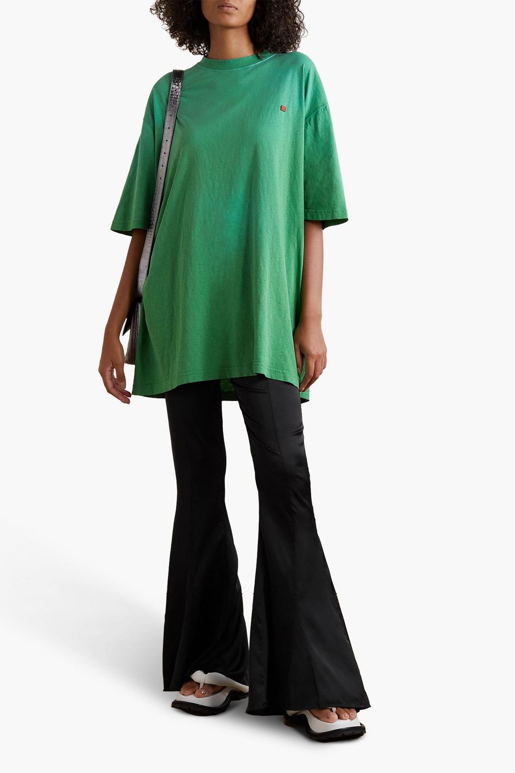 ACNE STUDIOS Flared satin pants