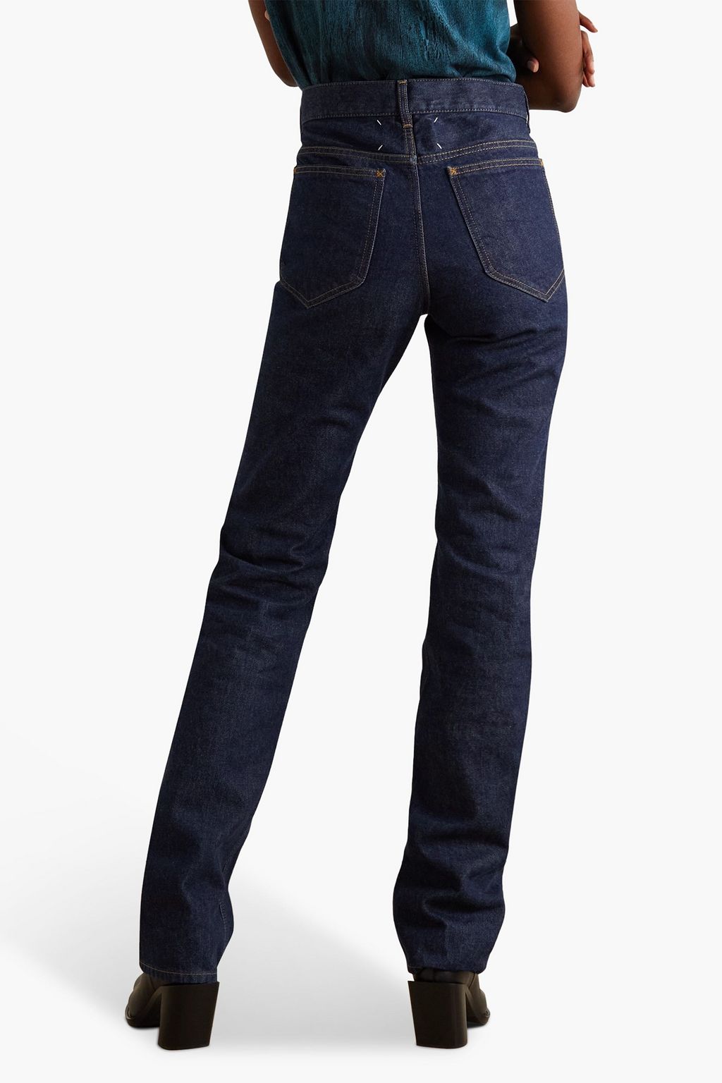 MAISON MARGIELA High-rise straight-leg jeans