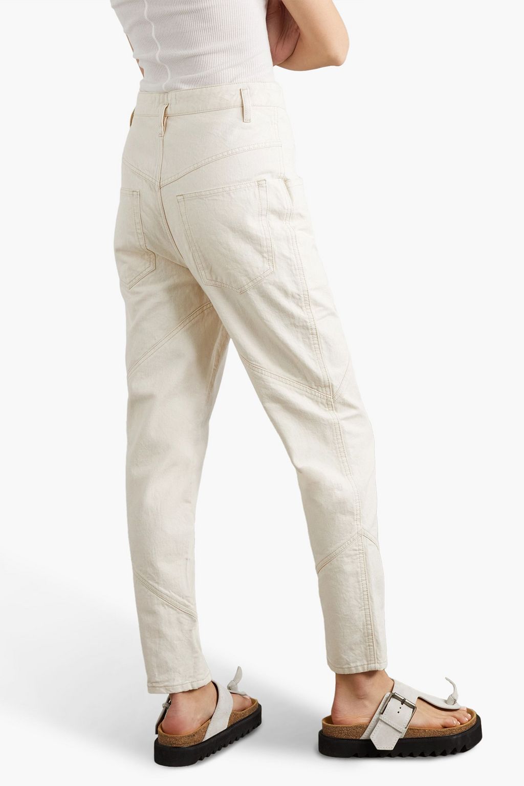 ISABEL MARANT Nadeloisa high-rise straight-leg jeans