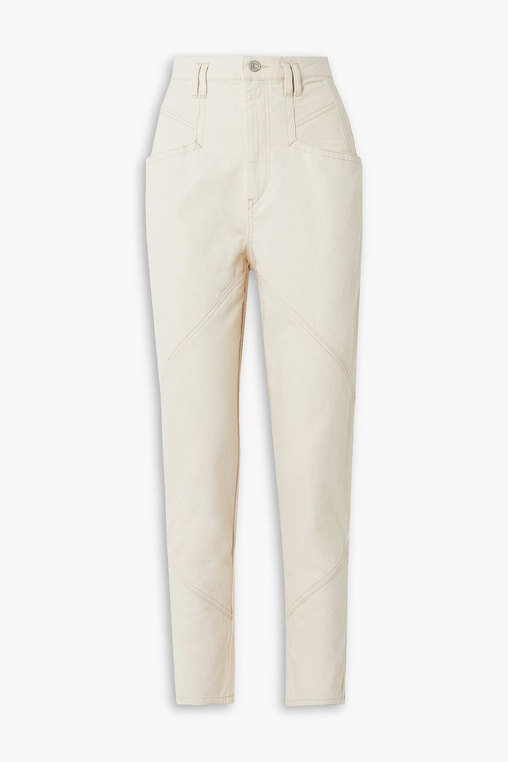 ISABEL MARANT Nadeloisa high-rise straight-leg jeans | THE OUTNET