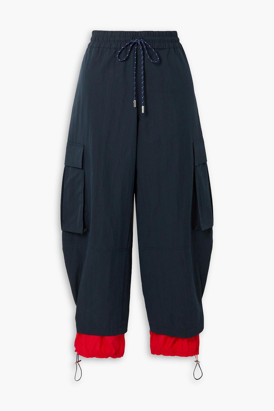 JW ANDERSON COTTON-BLEND SHELL TRACK PANTS