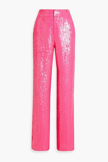 Alice Pink Wide Leg Slacks- FINAL SALE