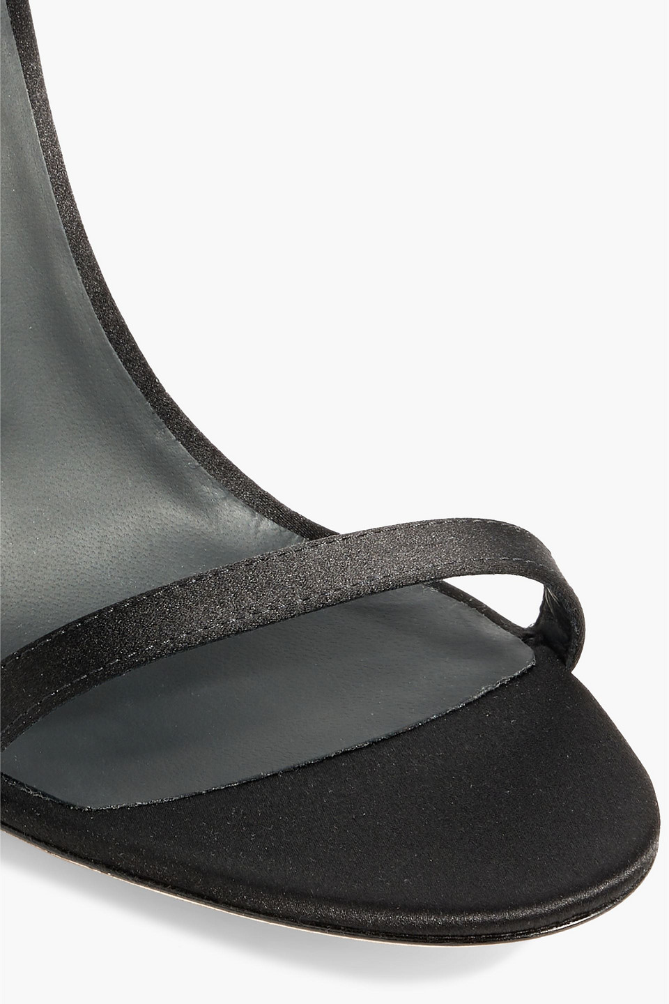 Giuseppe Zanotti Adele Crystal Embellished Suede Sandals In Black