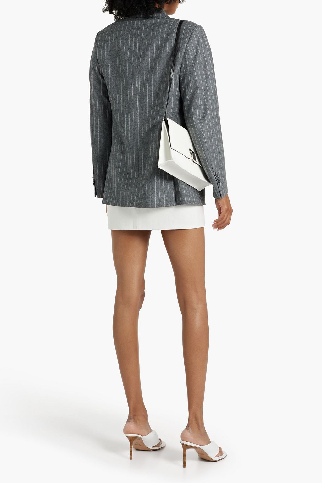 OFFICINE GÉNÉRALE Charlene pinstriped wool blazer
