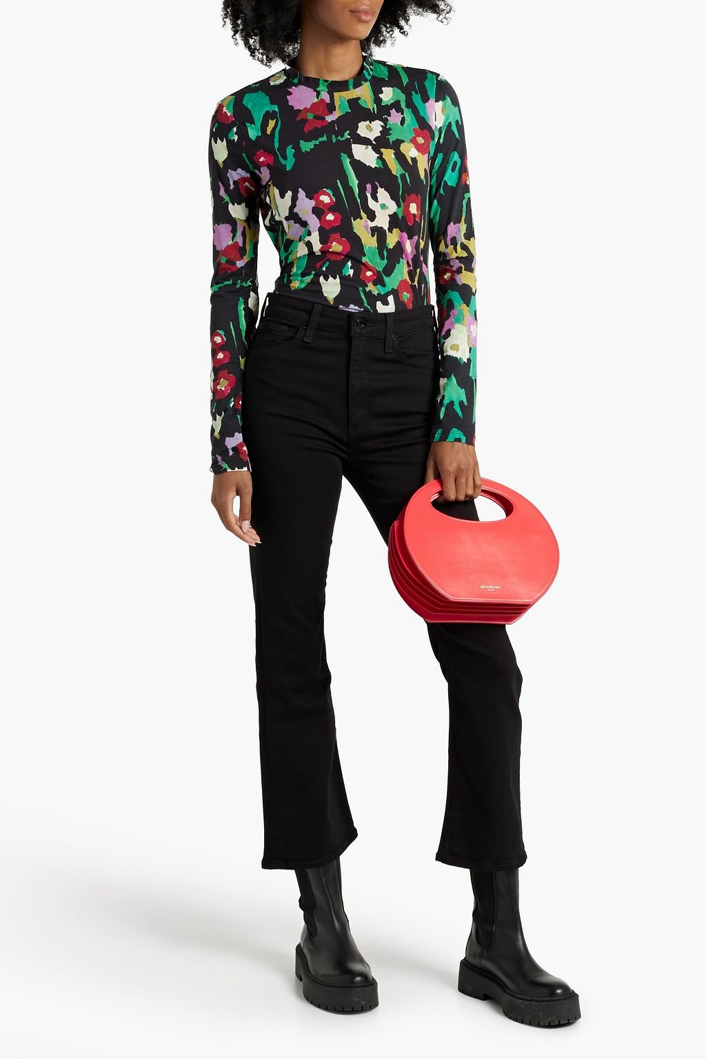 RAG & BONE Nina high-rise kick-flare jeans