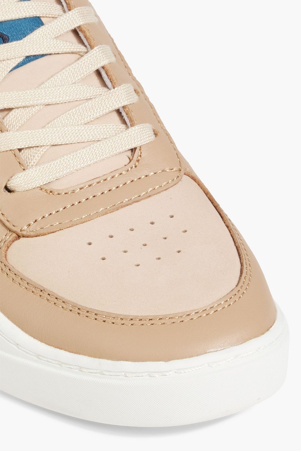 PAUL SMITH Eden leather and nubuck sneakers