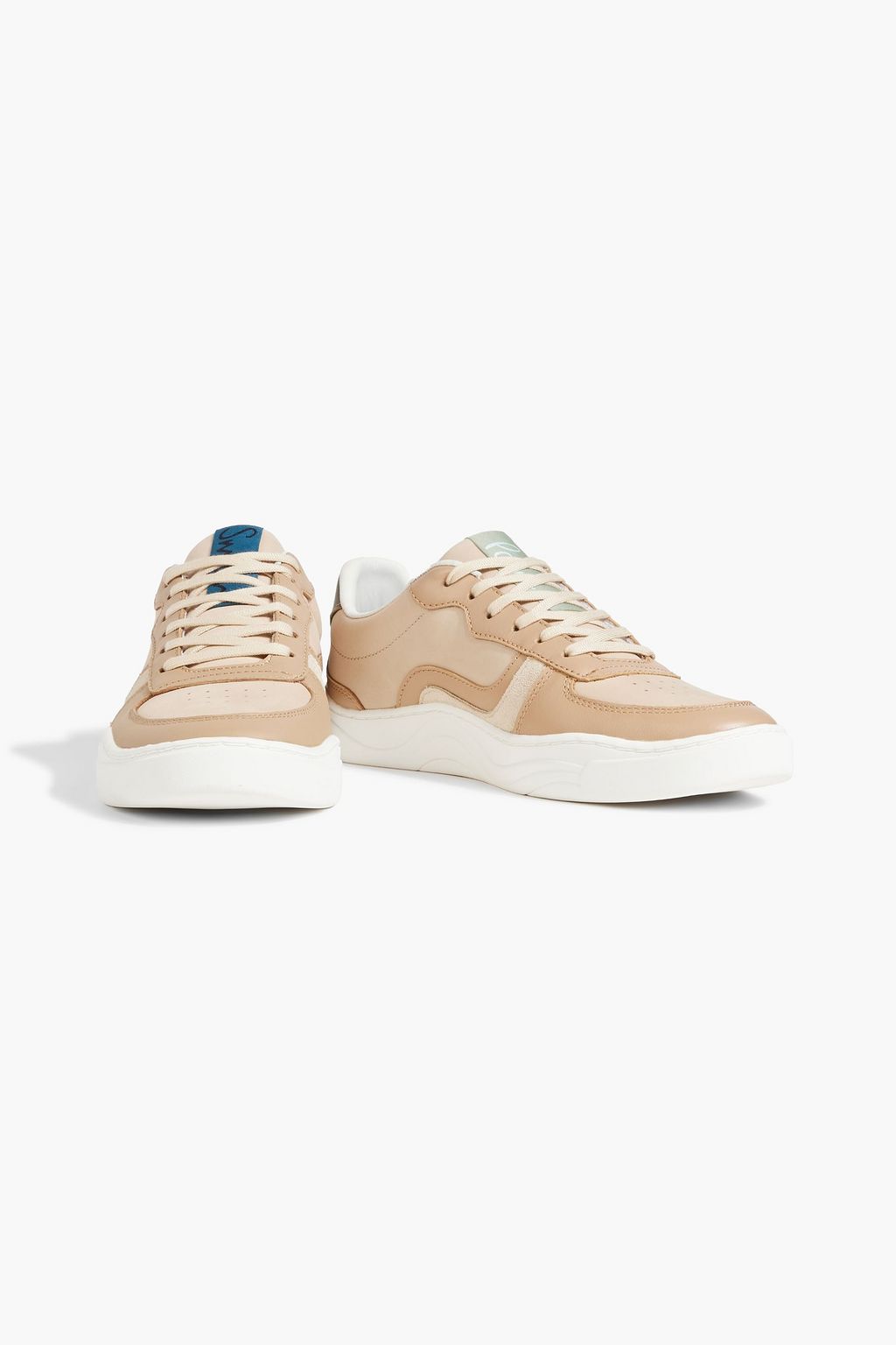 PAUL SMITH Eden leather and nubuck sneakers
