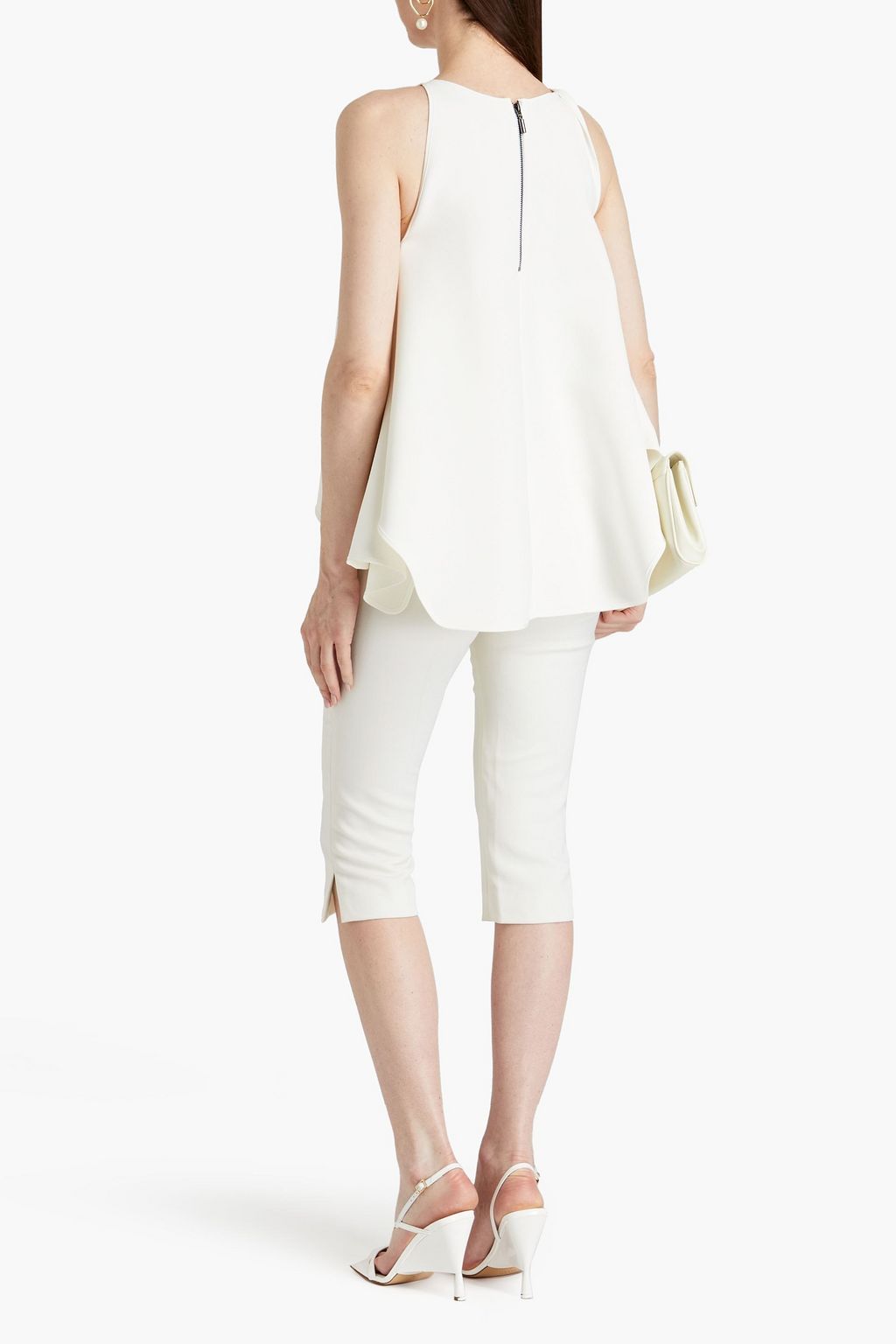 MATICEVSKI Melody scuba peplum top THE