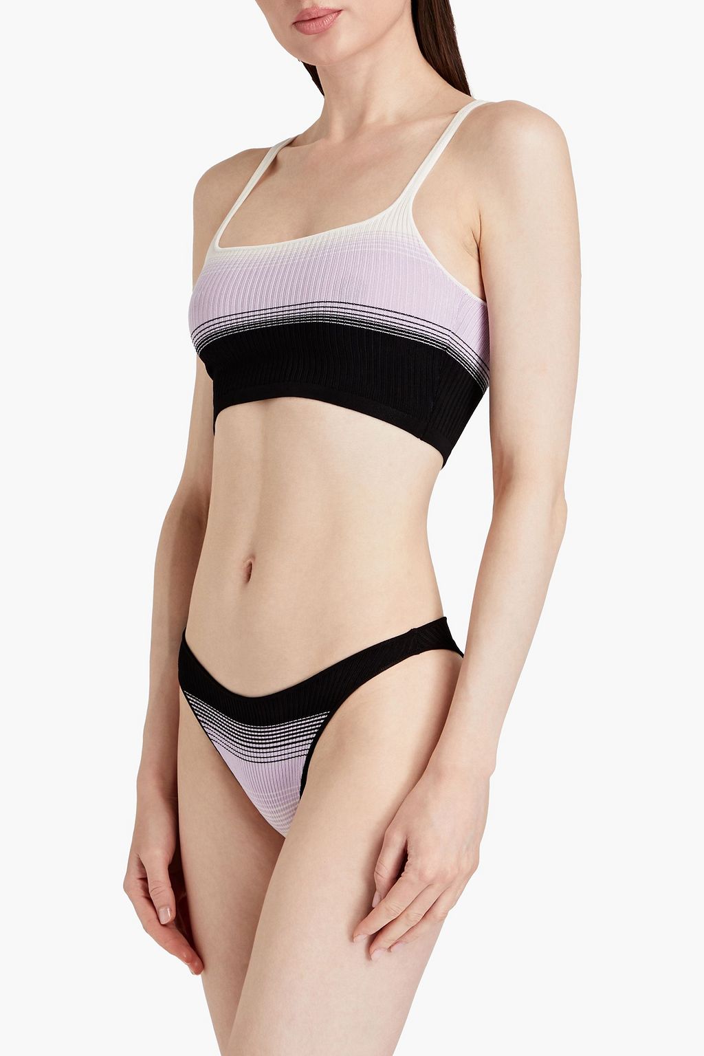 MISSONI بيكيني من نسيج بحبكة كروشيه بلونين