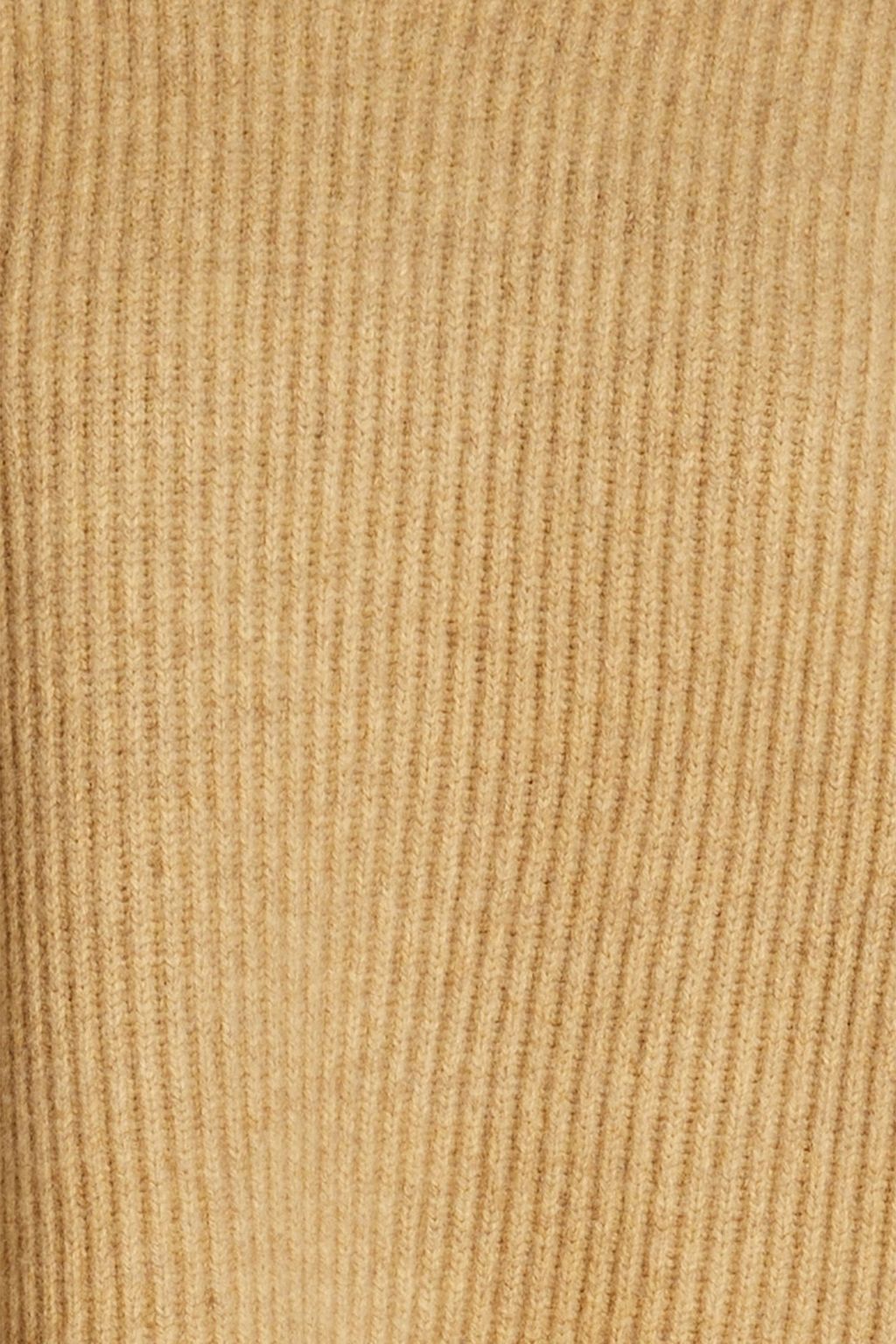 TOTEME Oversized ribbed wool and yak-blend turtleneck sweater