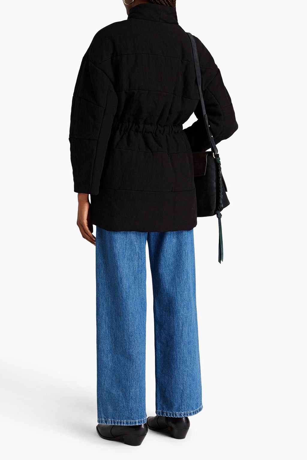BA&SH Lana quilted linen jacket