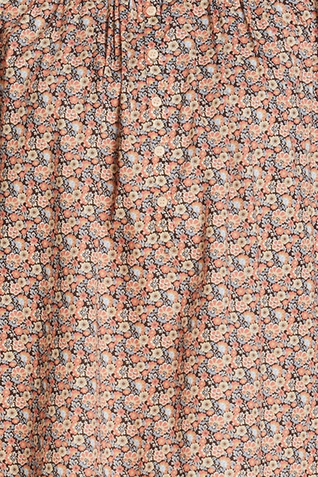 BA&SH Freja floral-print cotton-poplin shirt