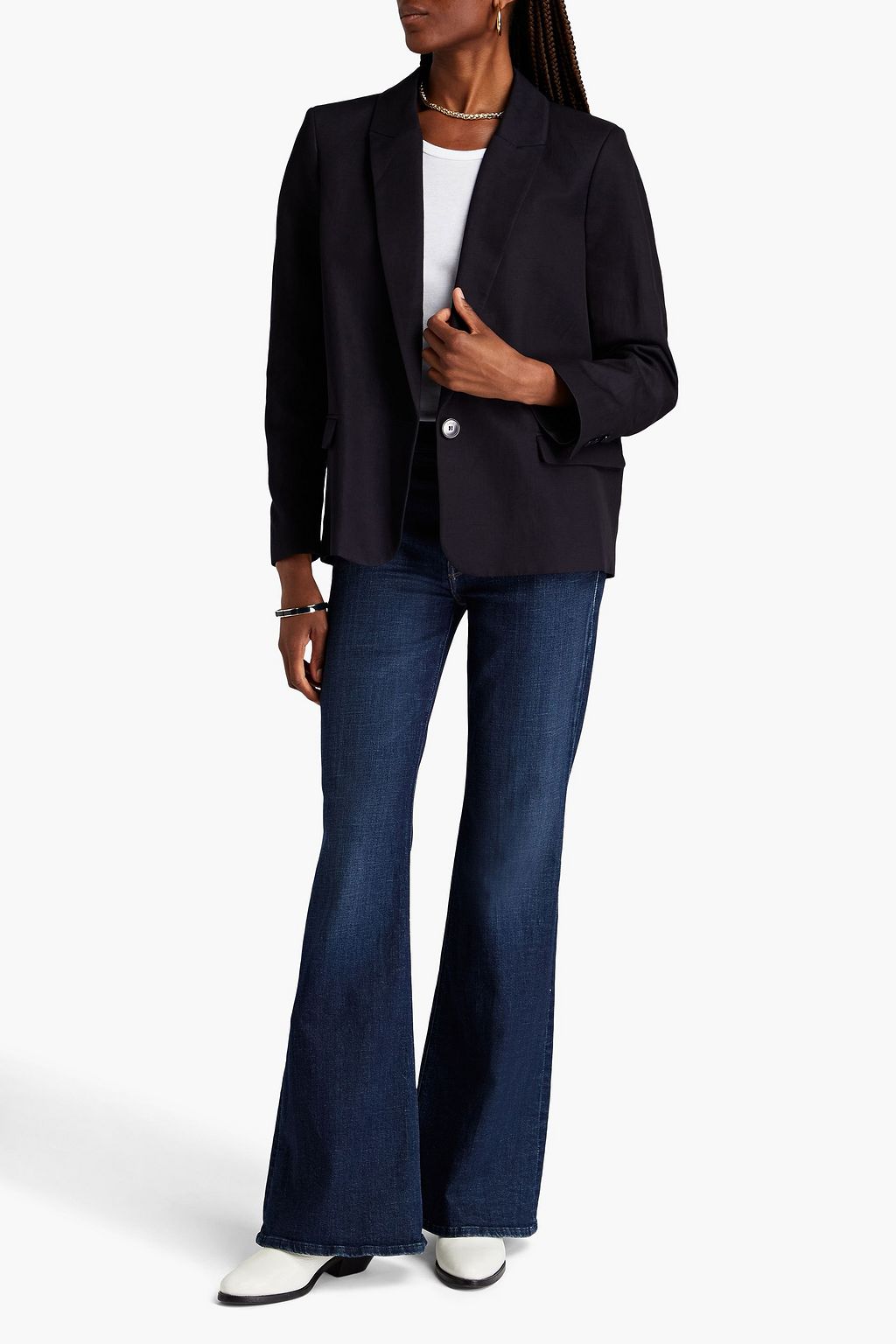 BA&SH Venus twill blazer