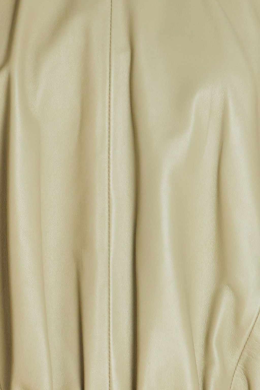 LOULOU STUDIO Hanwa gathered leather top