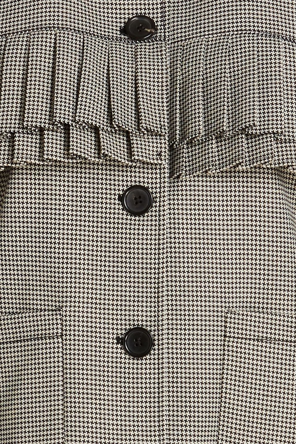 PS PAUL SMITH Jacke aus Tweed mit Falten