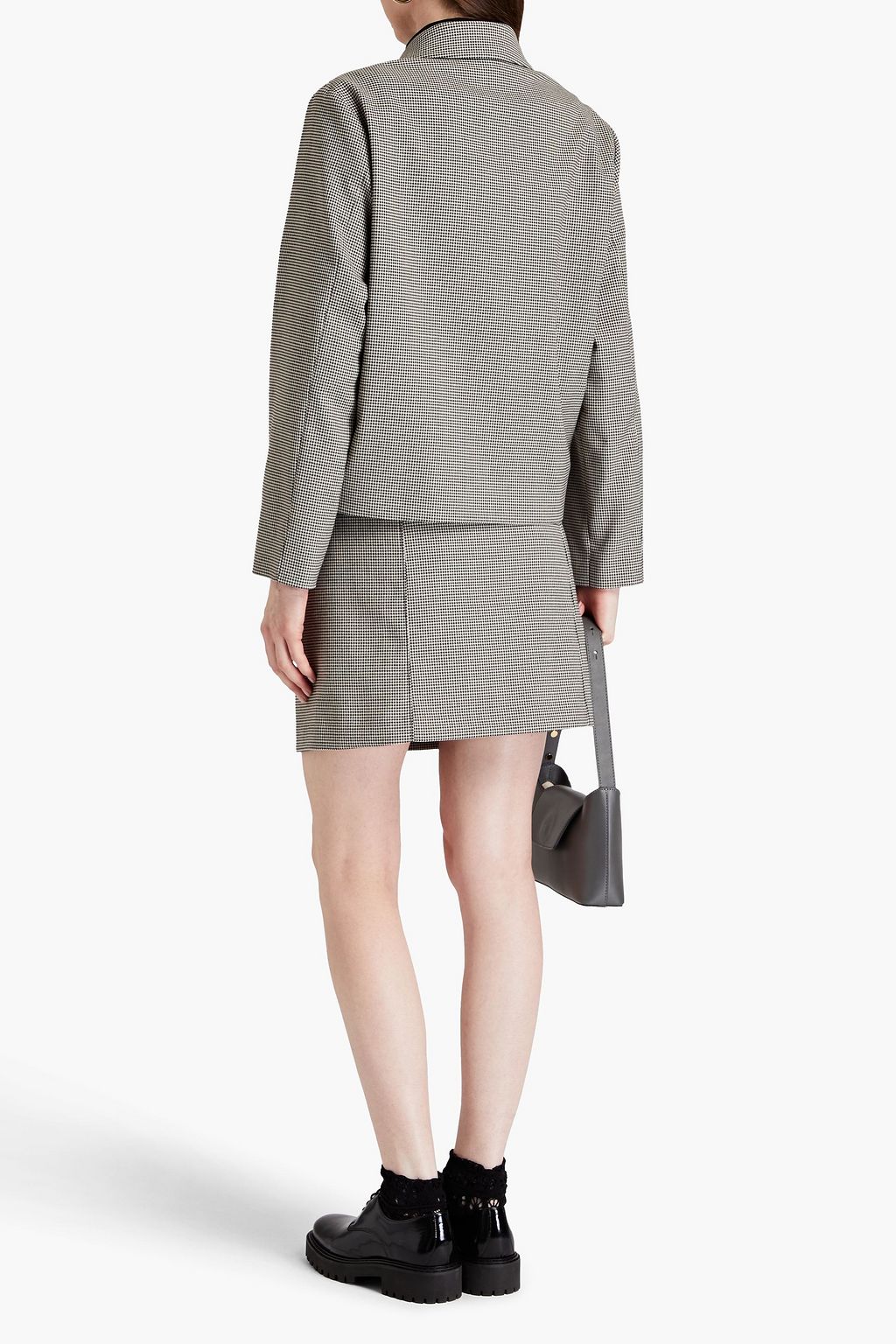 PS PAUL SMITH Jacke aus Tweed mit Falten