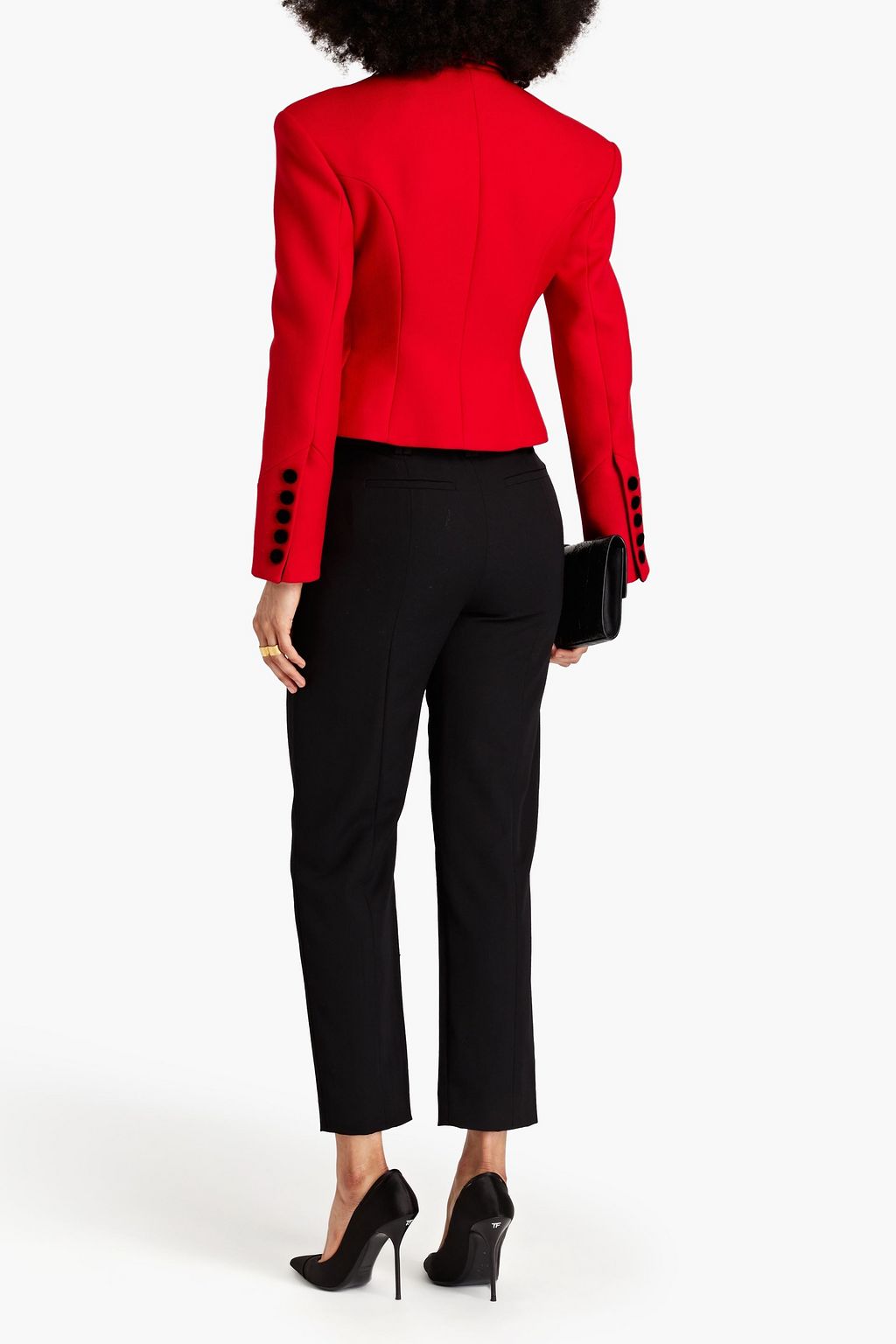 BALMAIN Jacke aus Wolle mit Applikationen