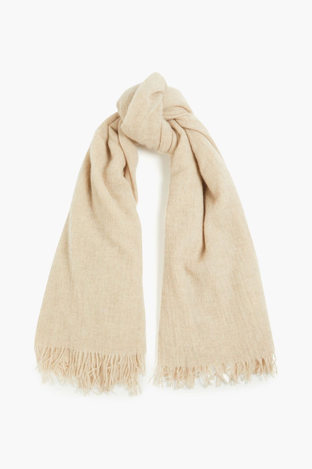 TOTEME Fringed cashmere scarf