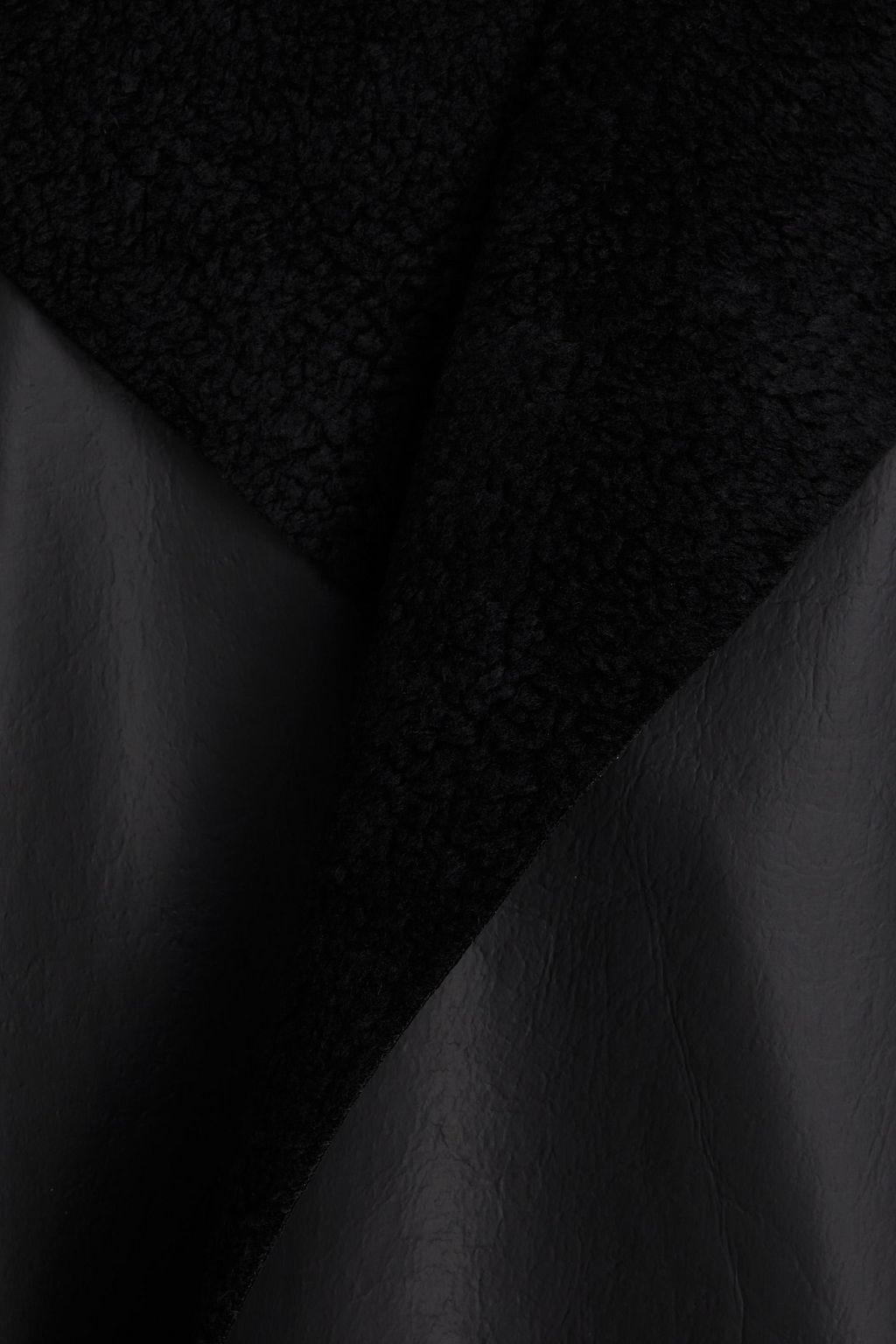 MATICEVSKI Oversized faux leather coat