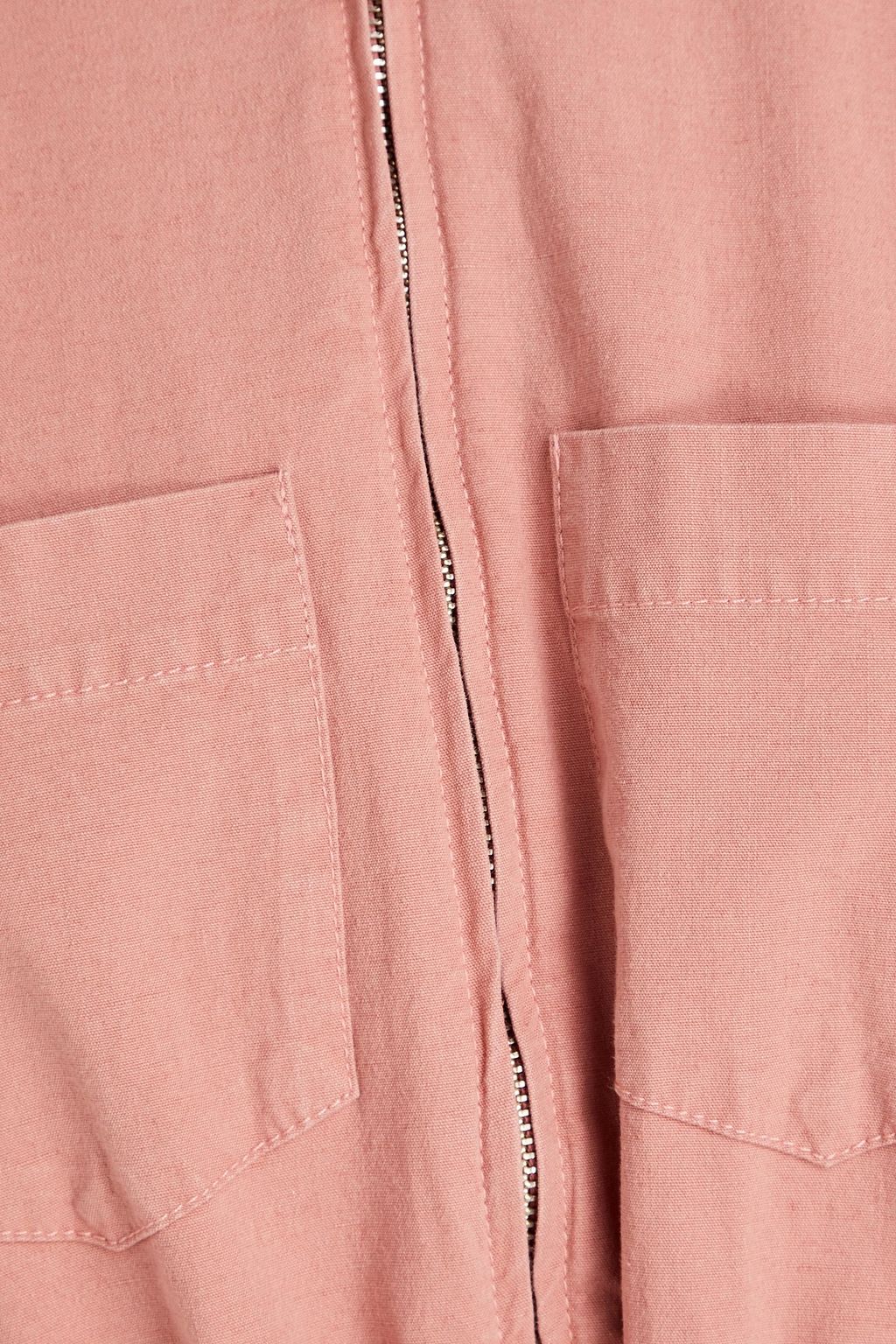 BA&SH Alia cotton-blend canvas jumpsuit