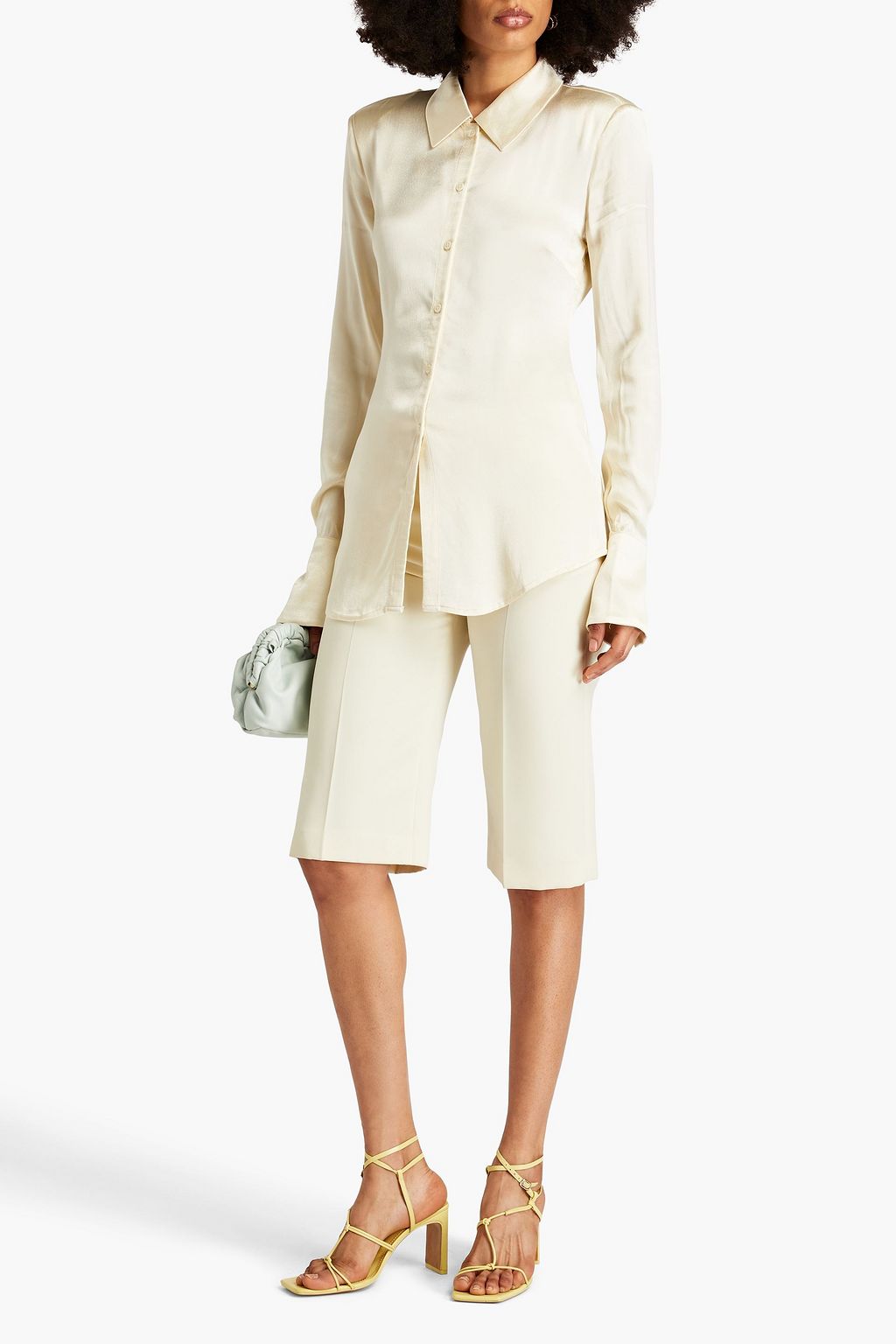 HOLZWEILER Youbin satin shirt