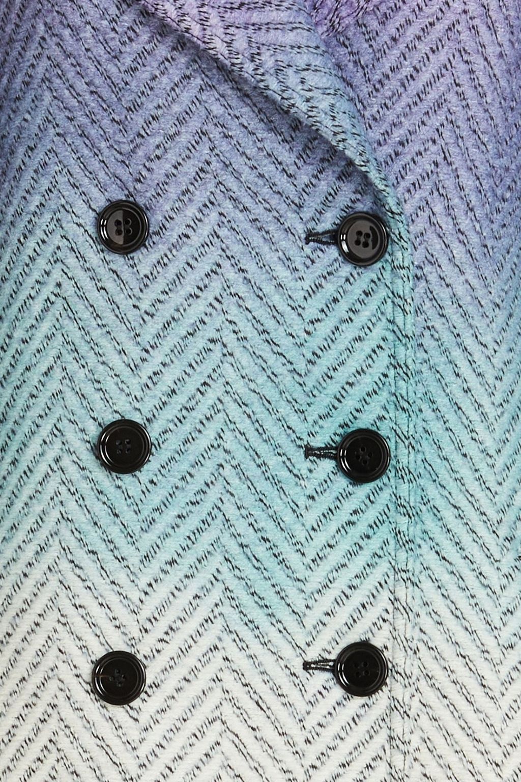 MISSONI Dégradé tweed coat
