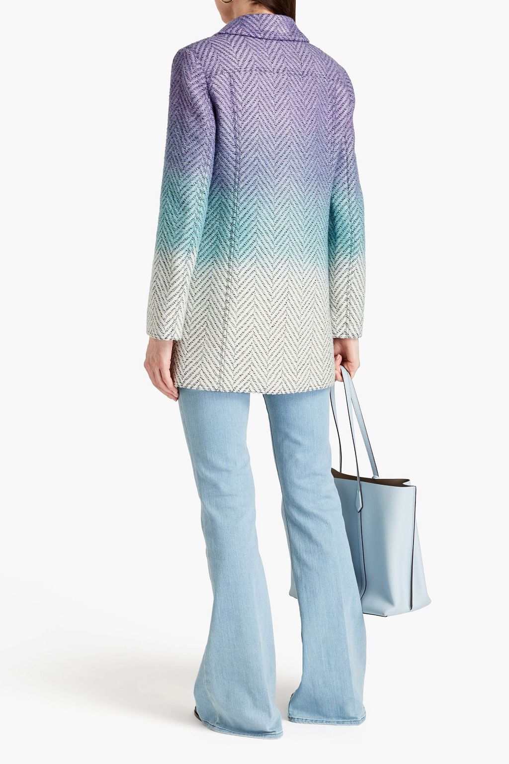 MISSONI Dégradé tweed coat