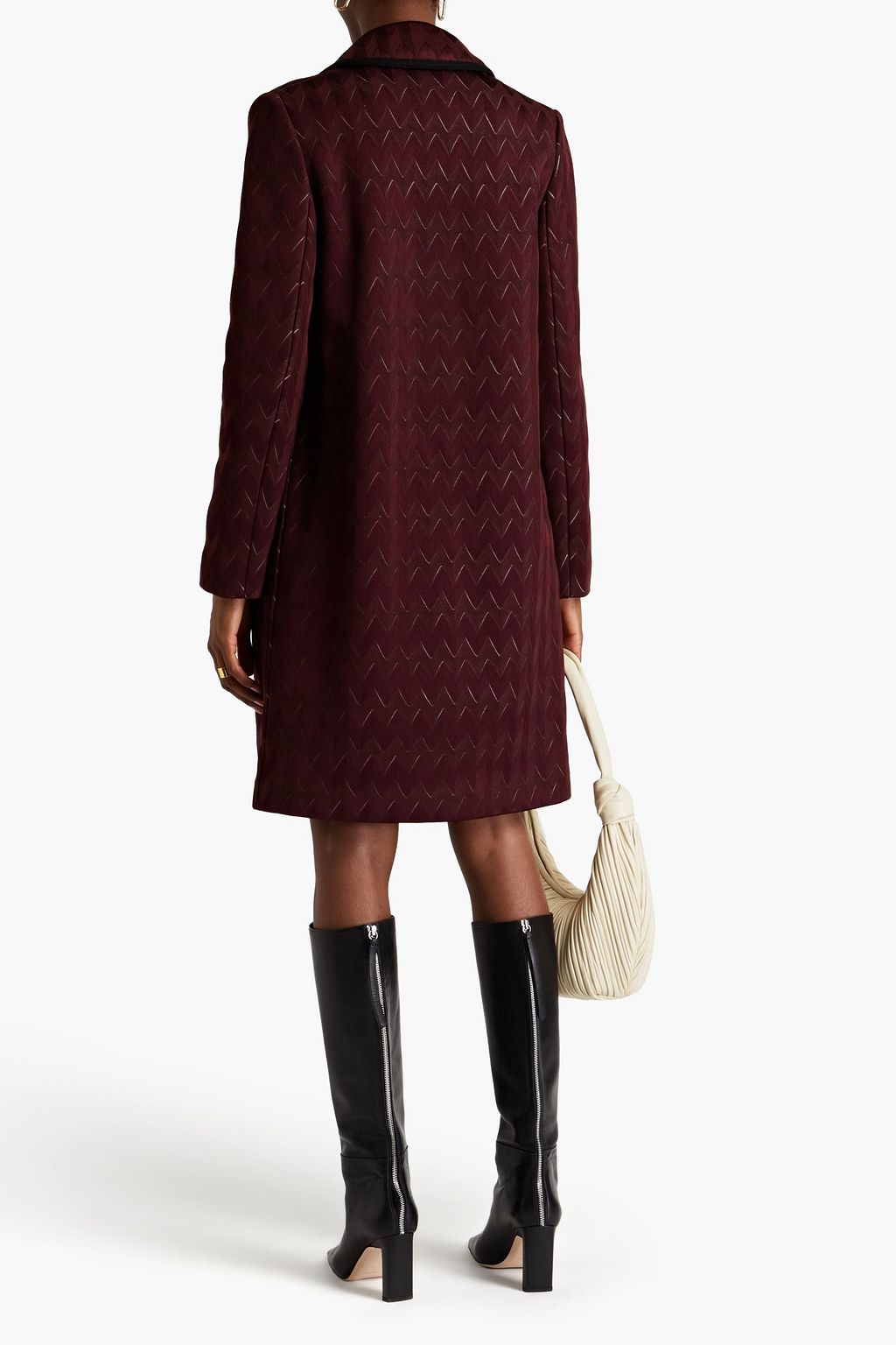 MISSONI Jacquard-knit coat
