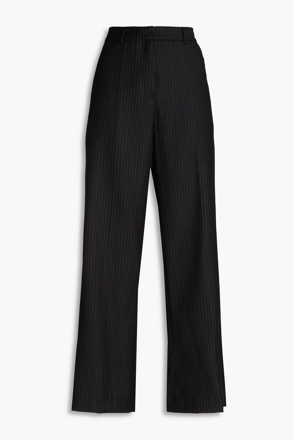 HOLZWEILER Pinstriped wool-blend twill wide-leg pants | THE OUTNET