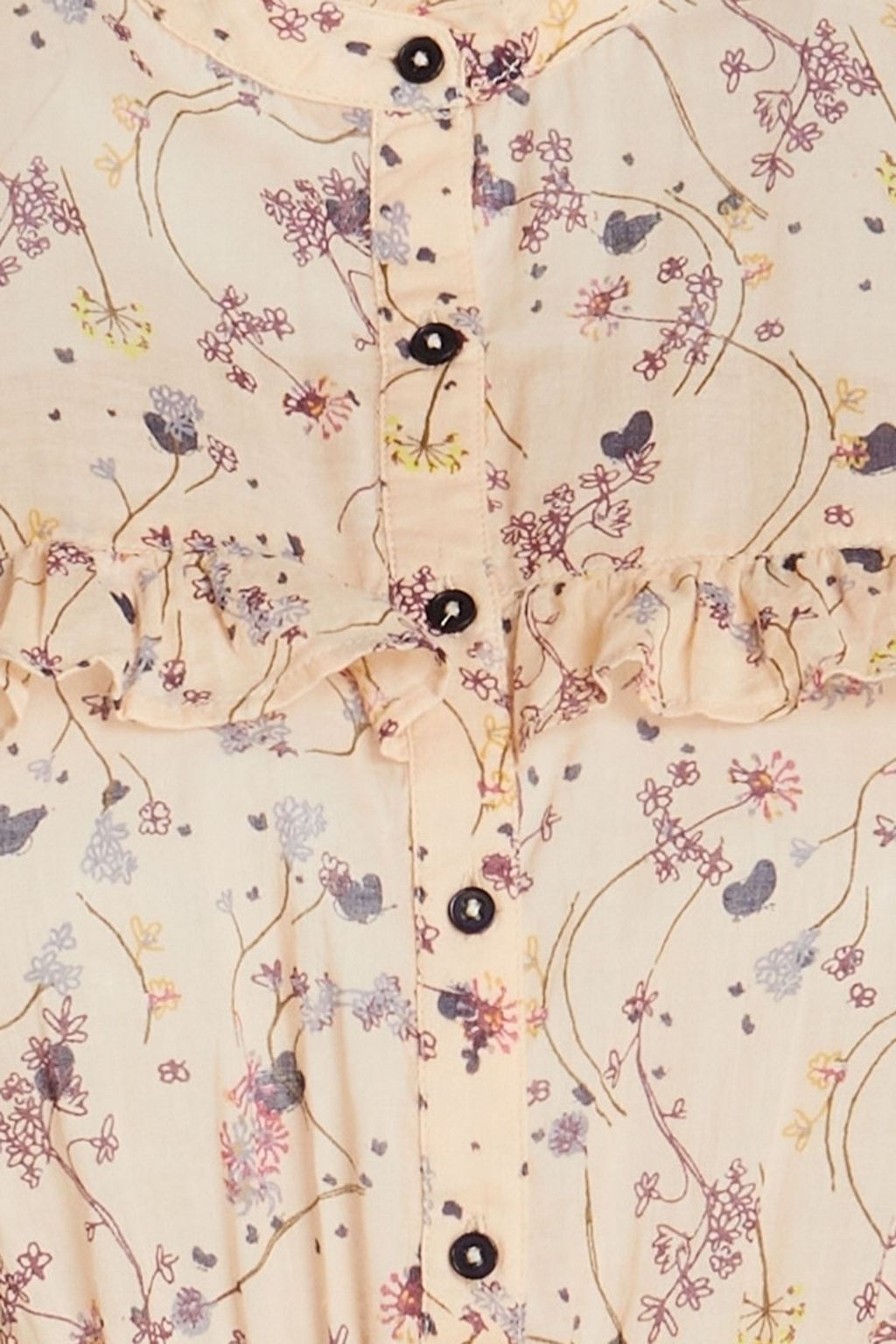 BA&SH Belle gathered floral-print cotton-gauze mini dress