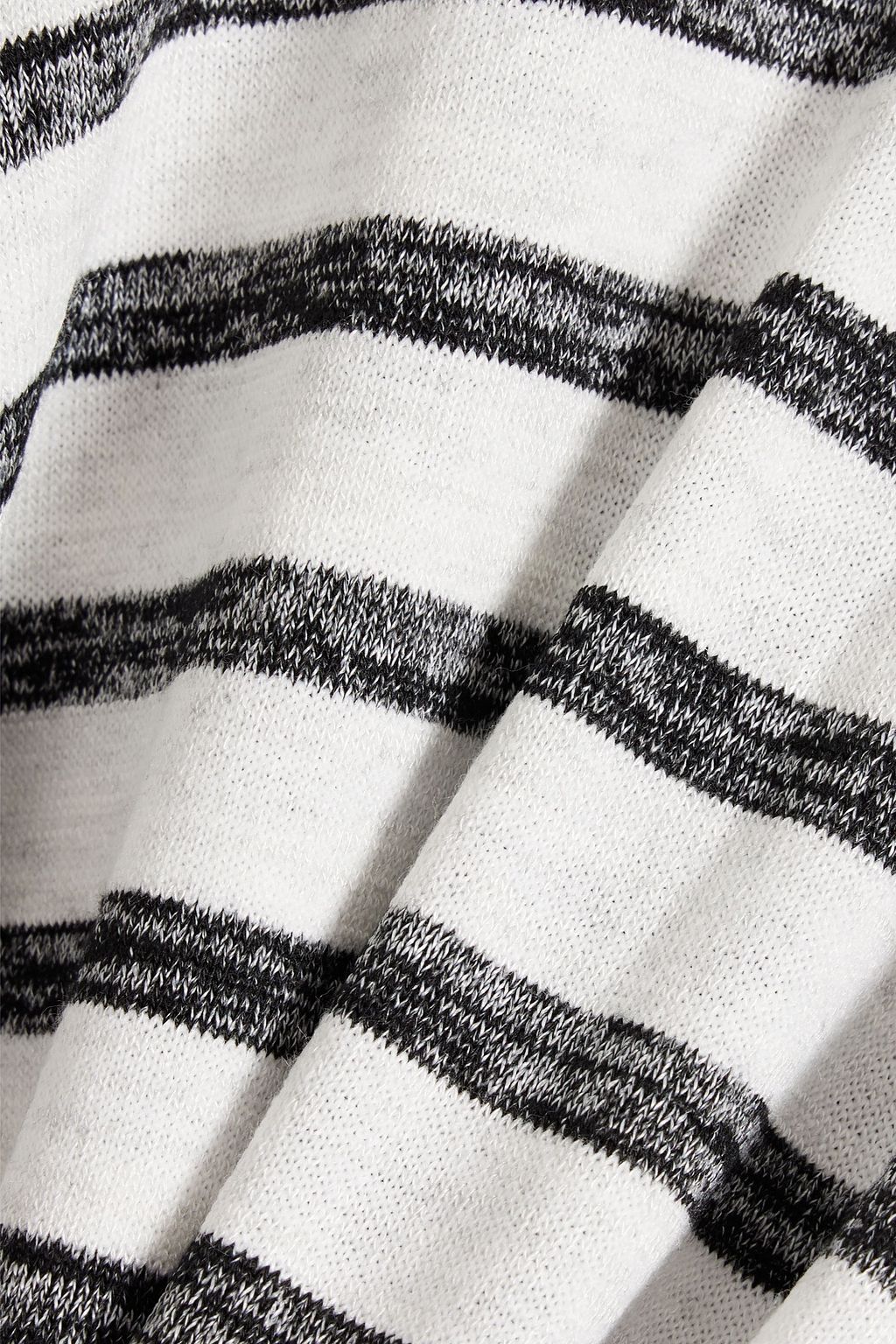 RAG & BONE Striped stretch-knit turtleneck sweater