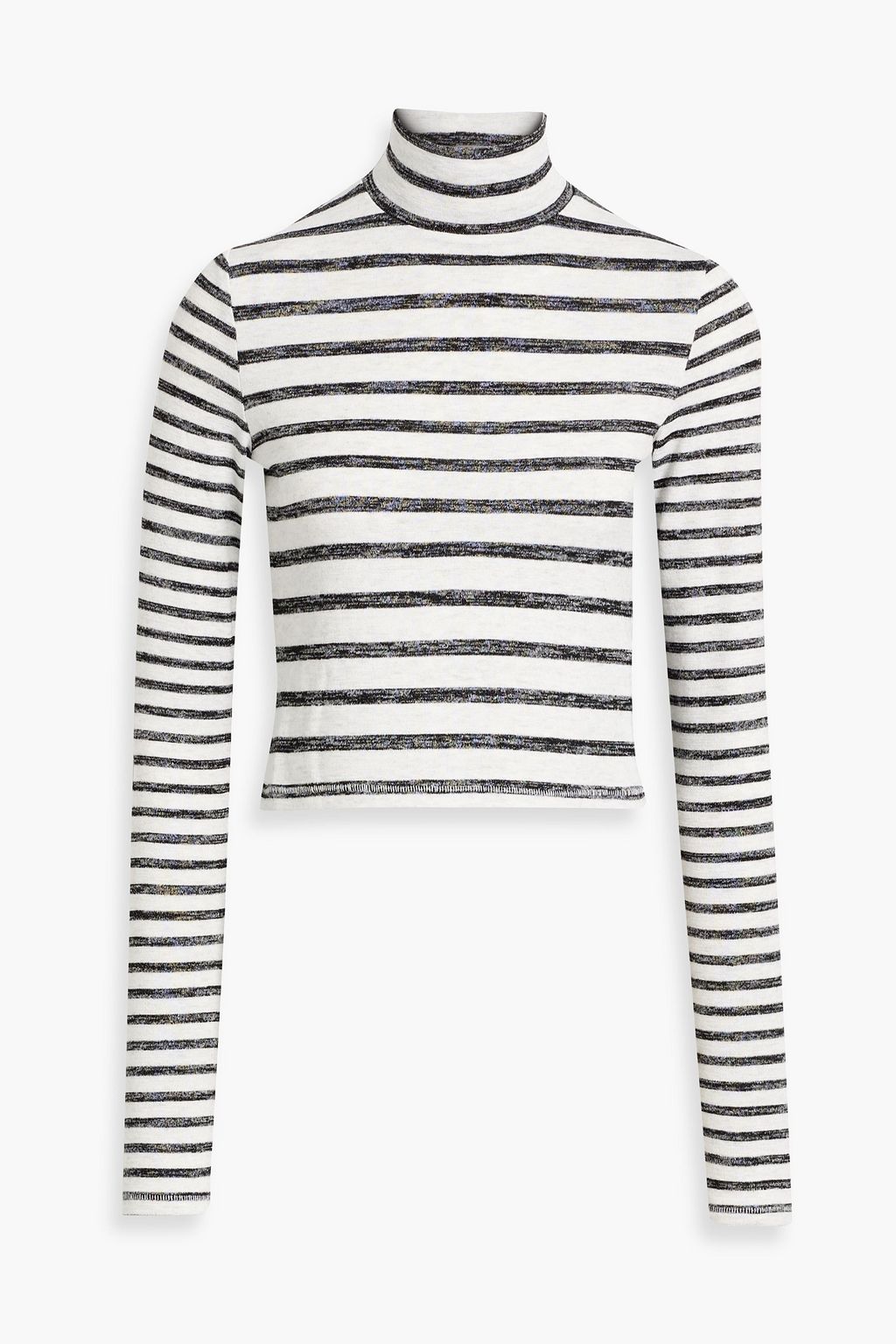 RAG & BONE Striped stretch-knit turtleneck sweater | THE OUTNET