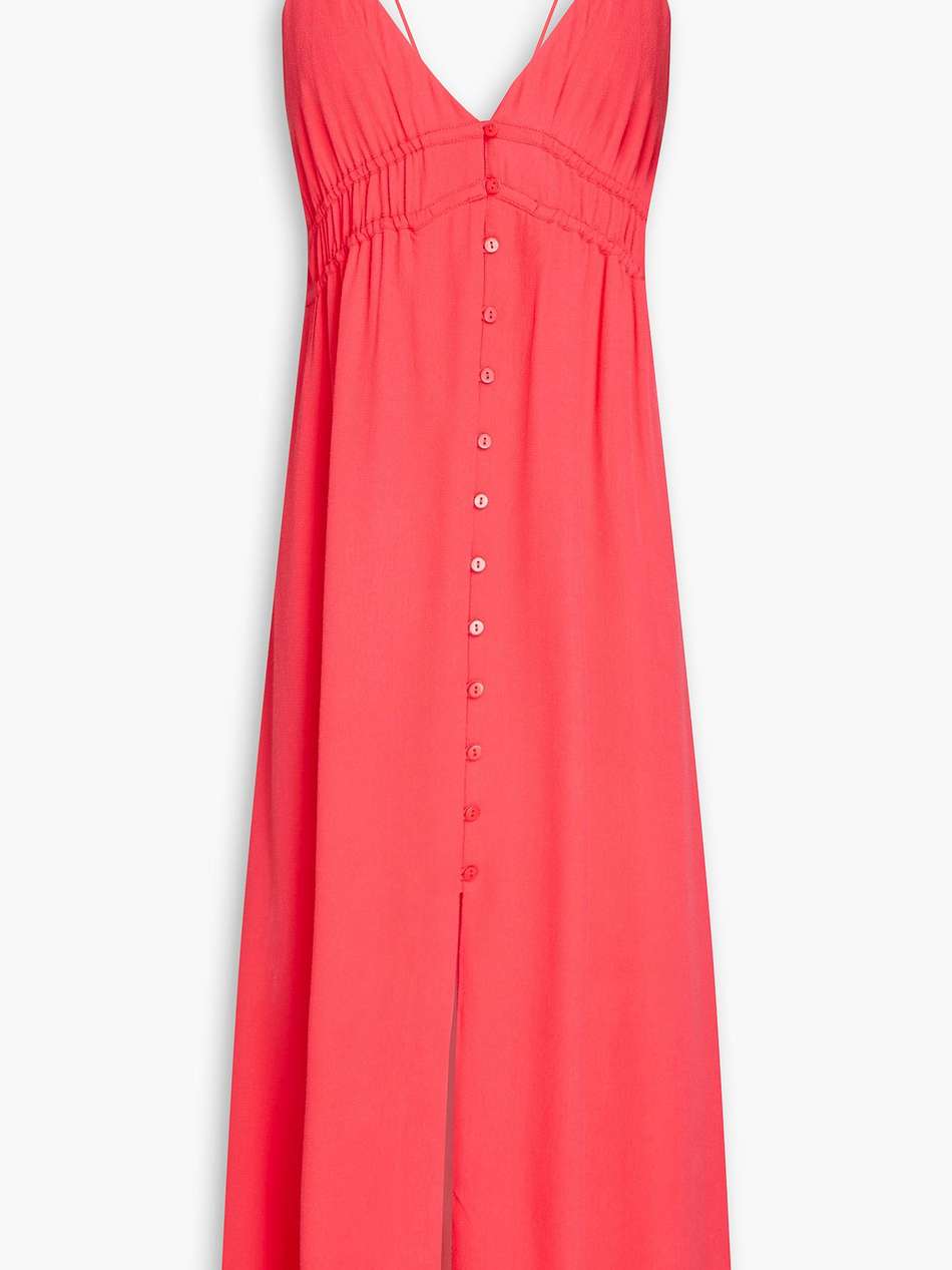 flavia crepe midi dress