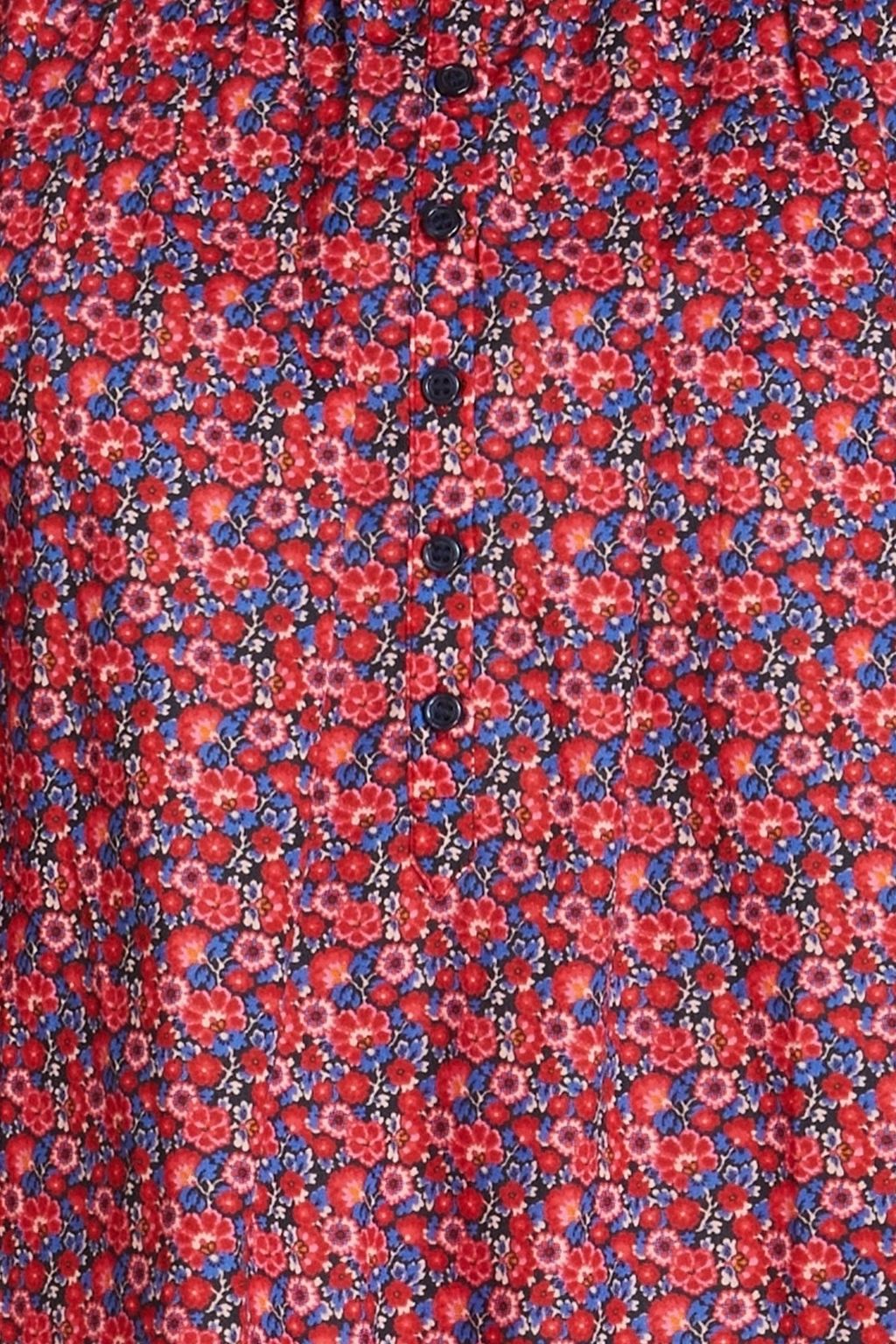 BA&SH Freja floral-print cotton-poplin shirt