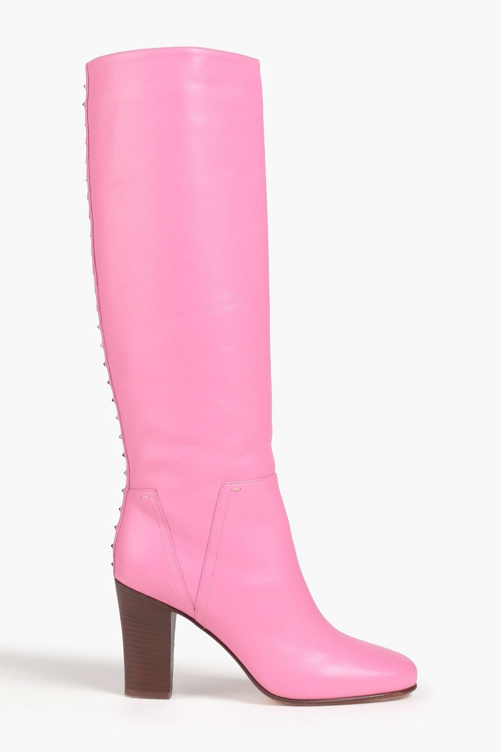 Knee high cheap boots leather sale