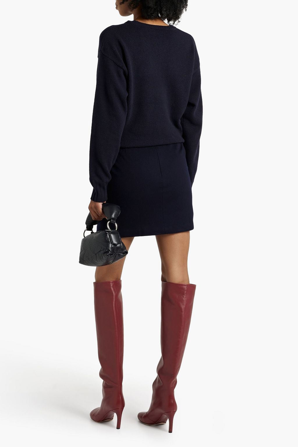 OFFICINE GÉNÉRALE Abigail wool mini skirt