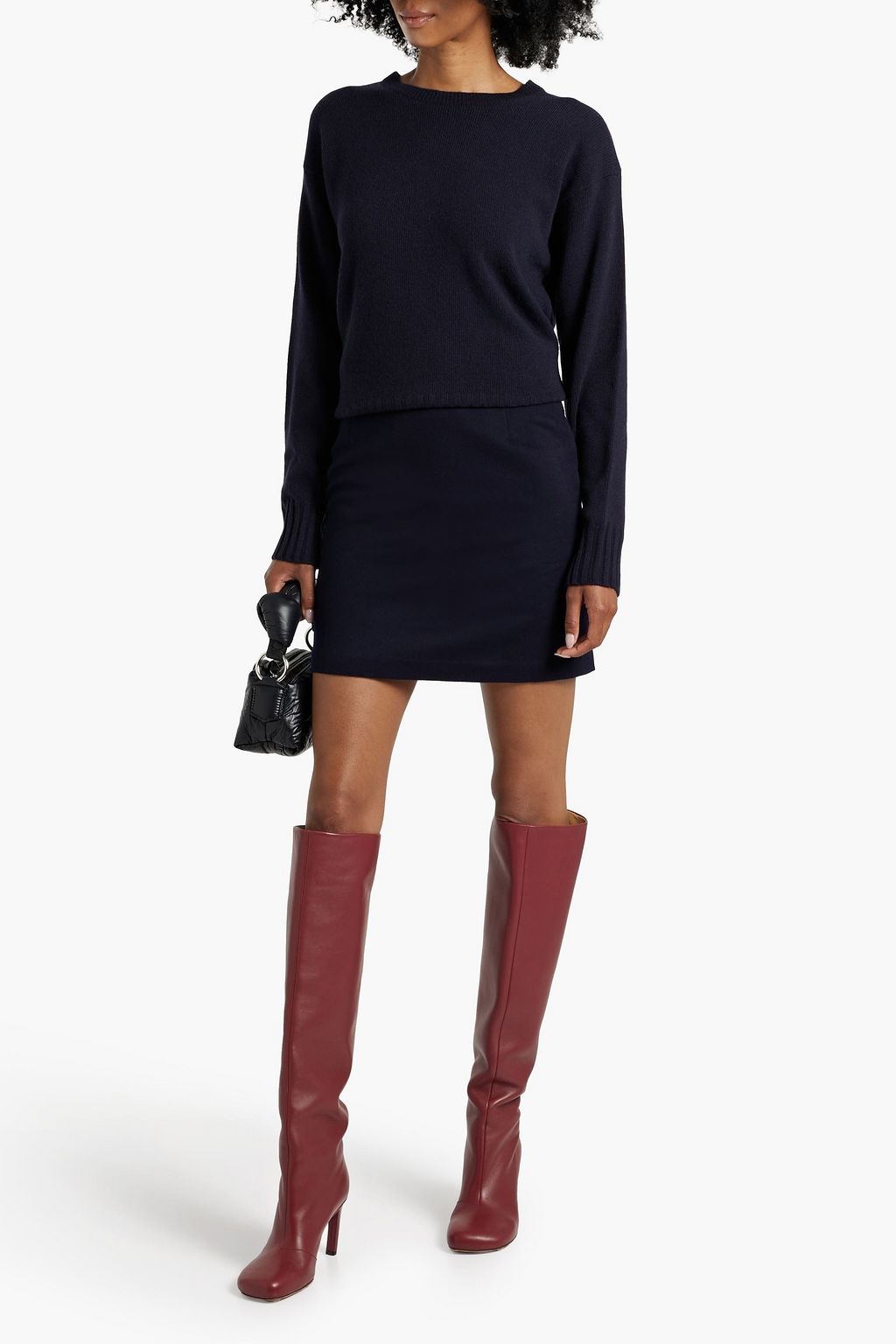 OFFICINE GÉNÉRALE Abigail wool mini skirt