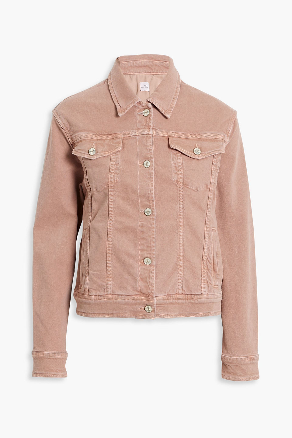Paul Smith Rose Paint Denim Jacket