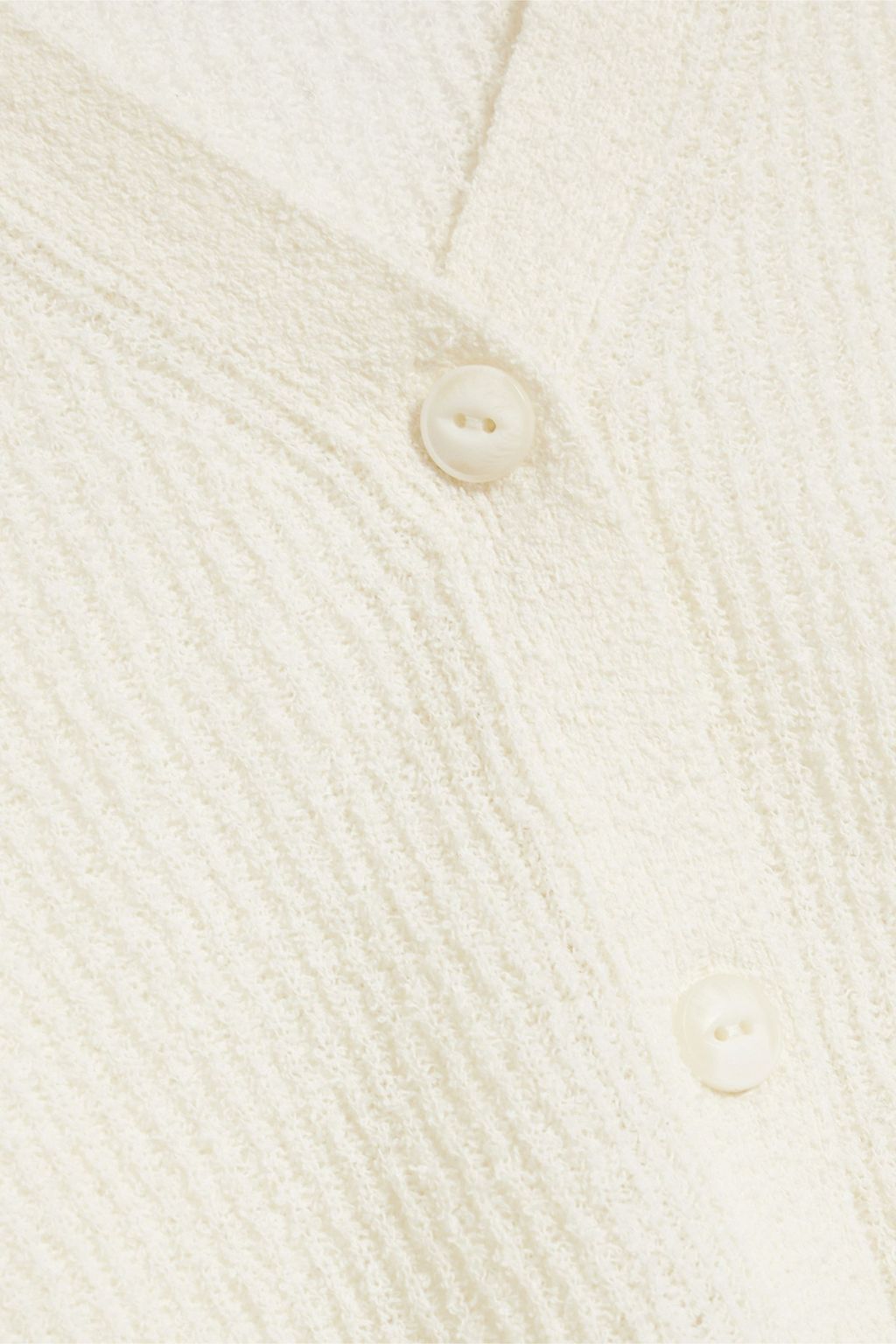 RAG & BONE Soleil ribbed cotton-blend cardigan