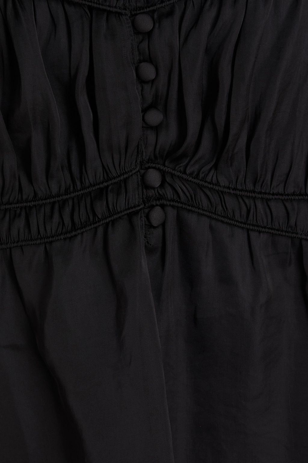 BA&SH Yael button-embellished satin camisole